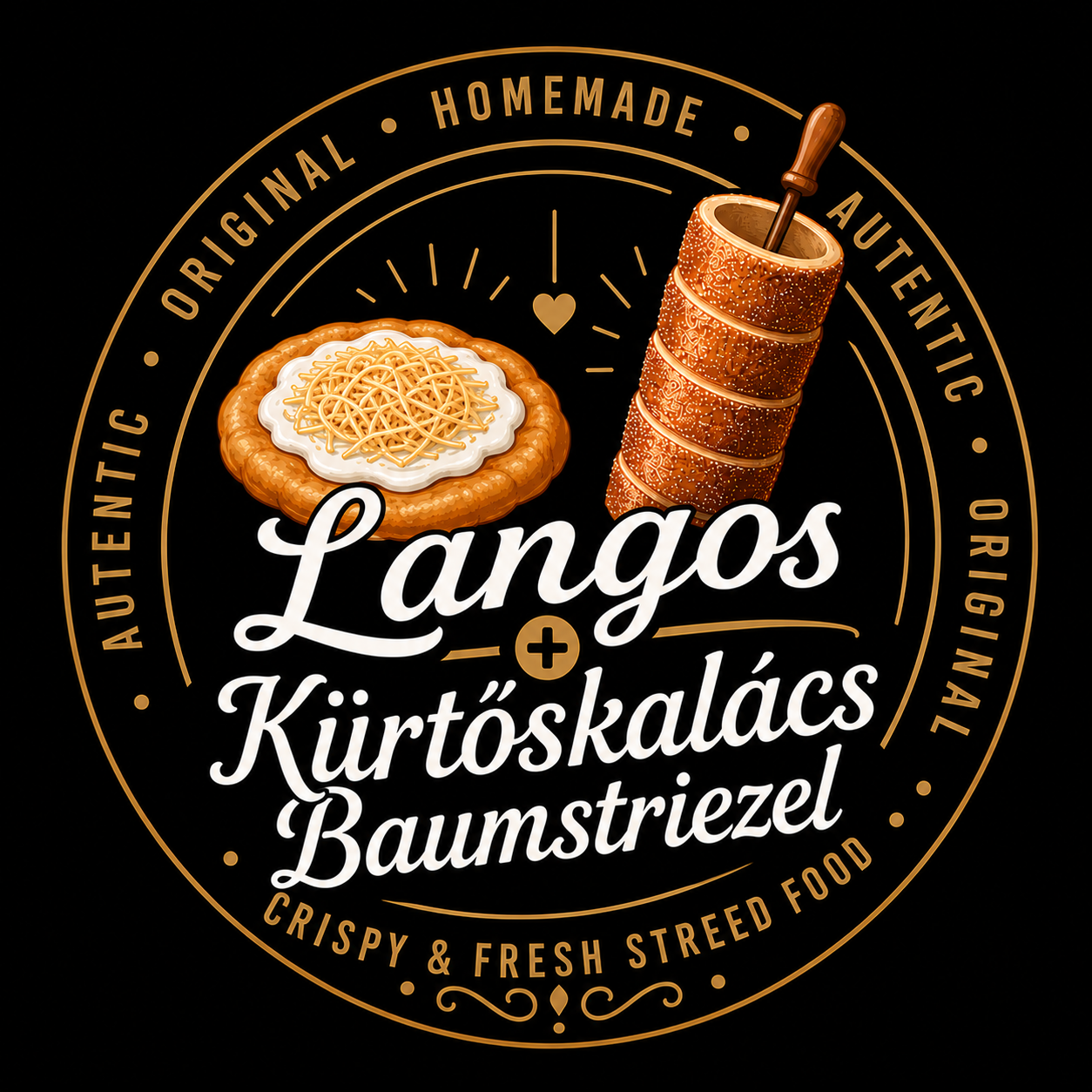 Langos King Biel Logo